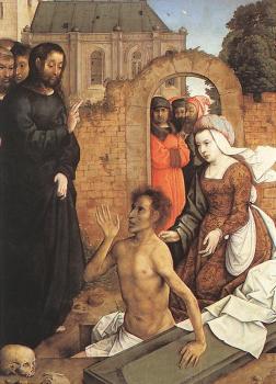 Juan De Flandes : The Raising of Lazarus